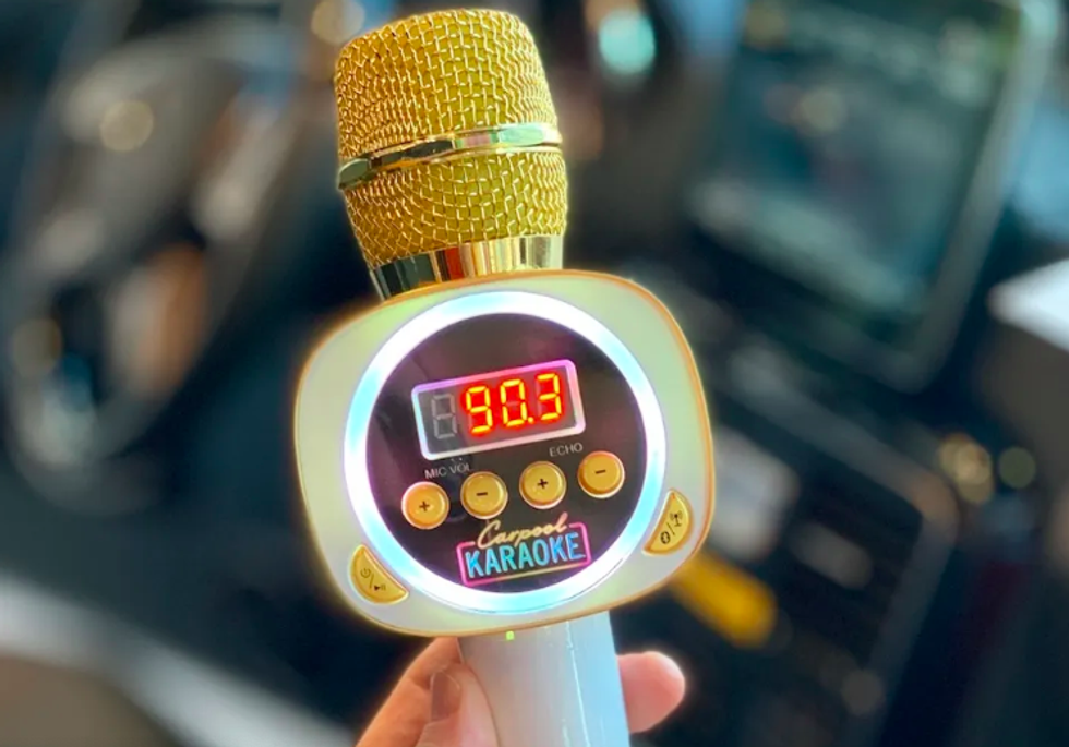 The Singing Machine Carpool Karaoke Mic