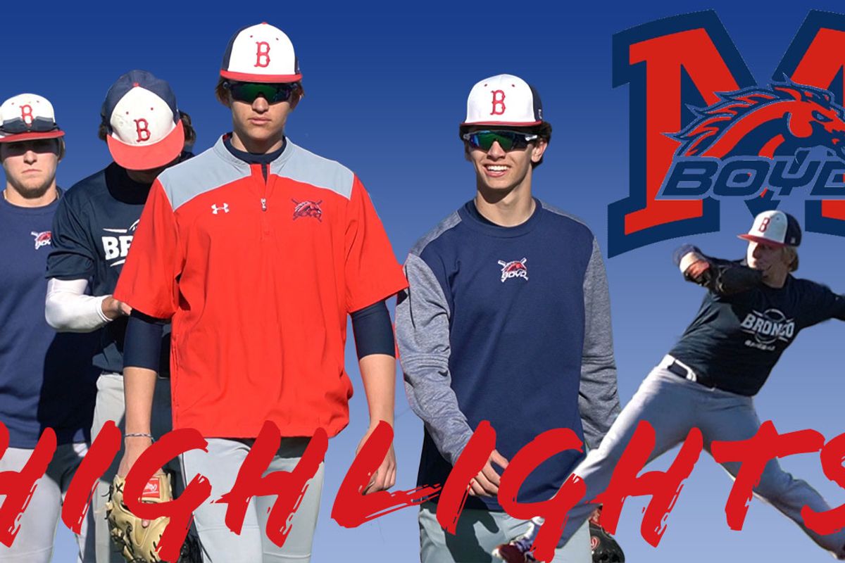 HIGHLIGHT: McKinney Boyd vs Denton-Guyer Baseball