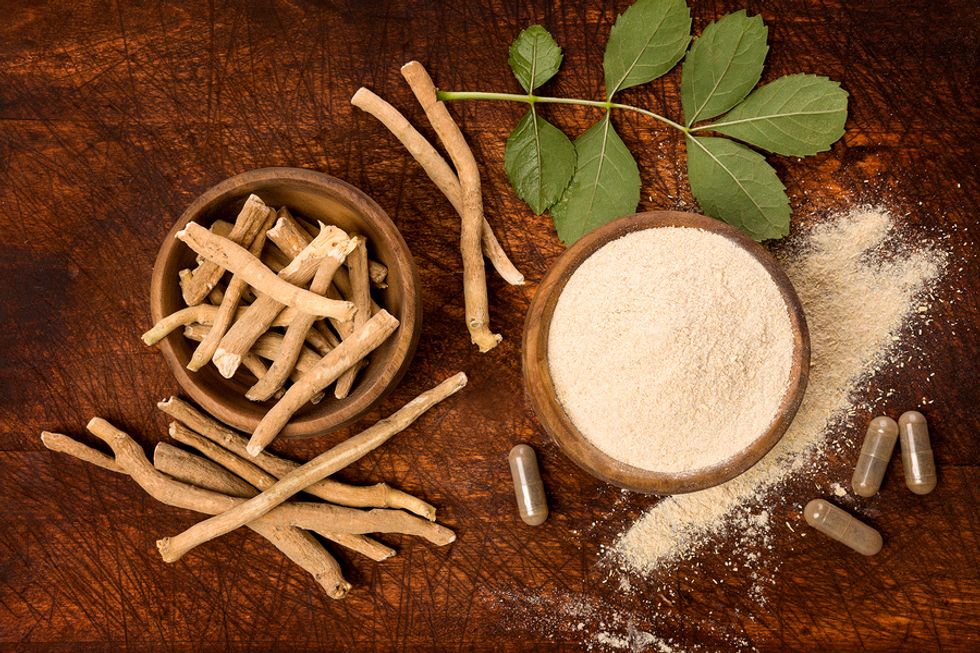 Ashwagandha for stress management in natural and supplement form