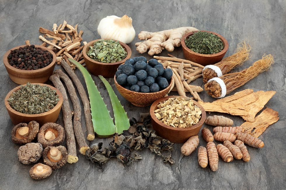 Variety of adaptogens beneficial for stress management