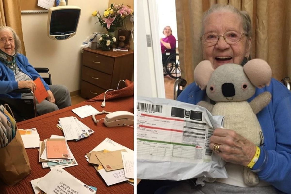 Upworthy readers send over 1,500 letters and gifts to 90-yr-old 'Grandma Florence'