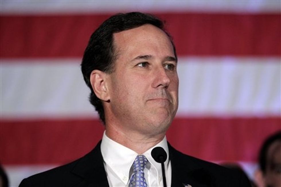 Santorum Plots Gingrich Exit As Romney Looks To November
