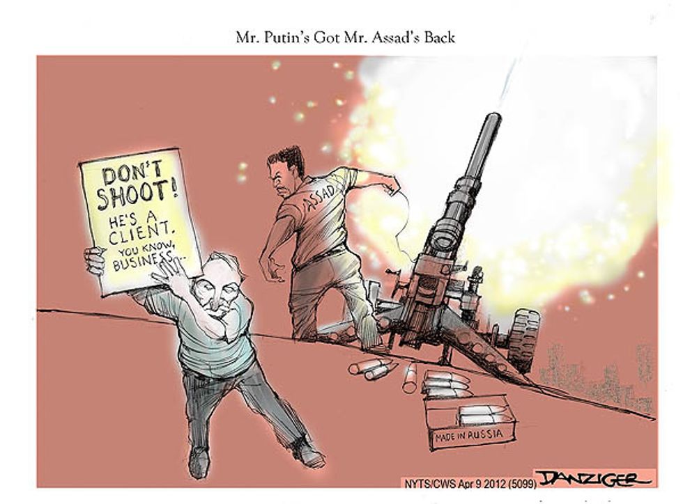 Mr. Putin’s Got Mr. Assad’s Back