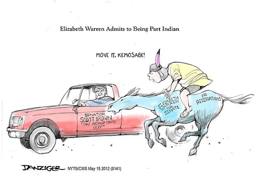 Elizabeth Warren Admits To Being Part Indian