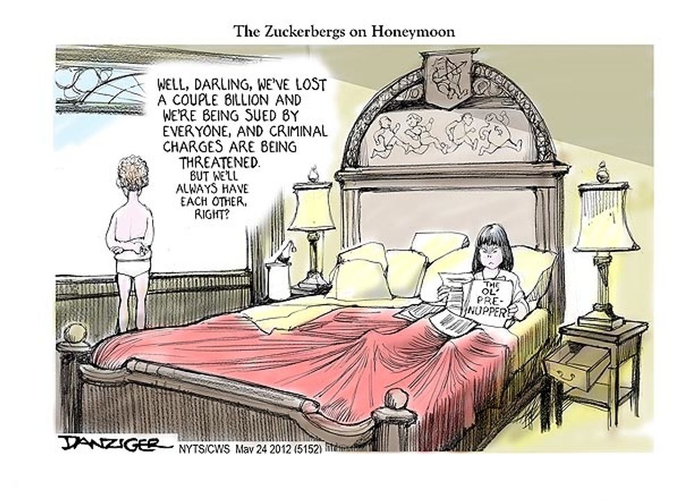 The Zuckerbergs On Honeymoon