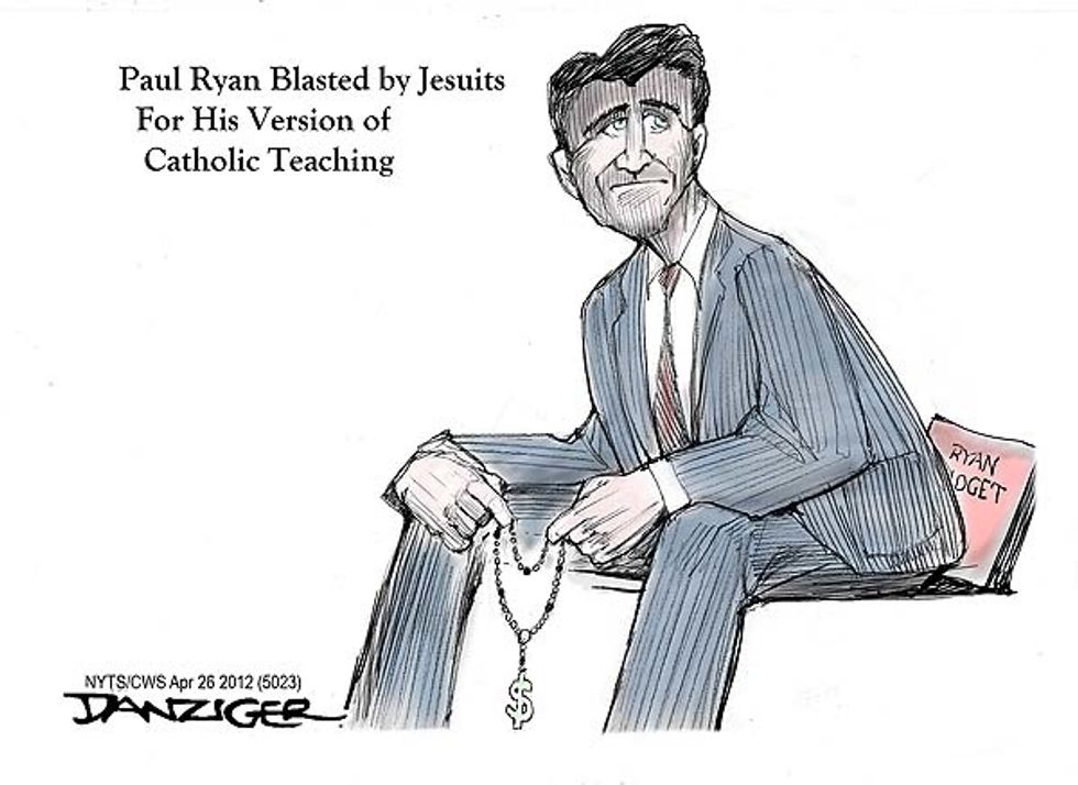 Paul Ryan Blasted By Jesuits For His Version Of Catholic Teaching