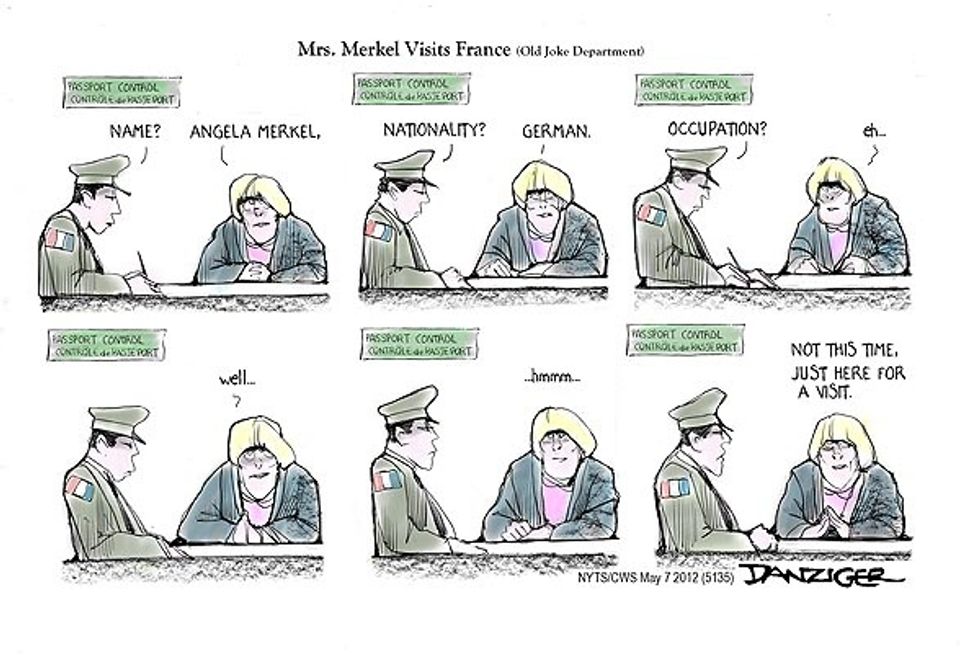 Mrs. Merkel Visits France