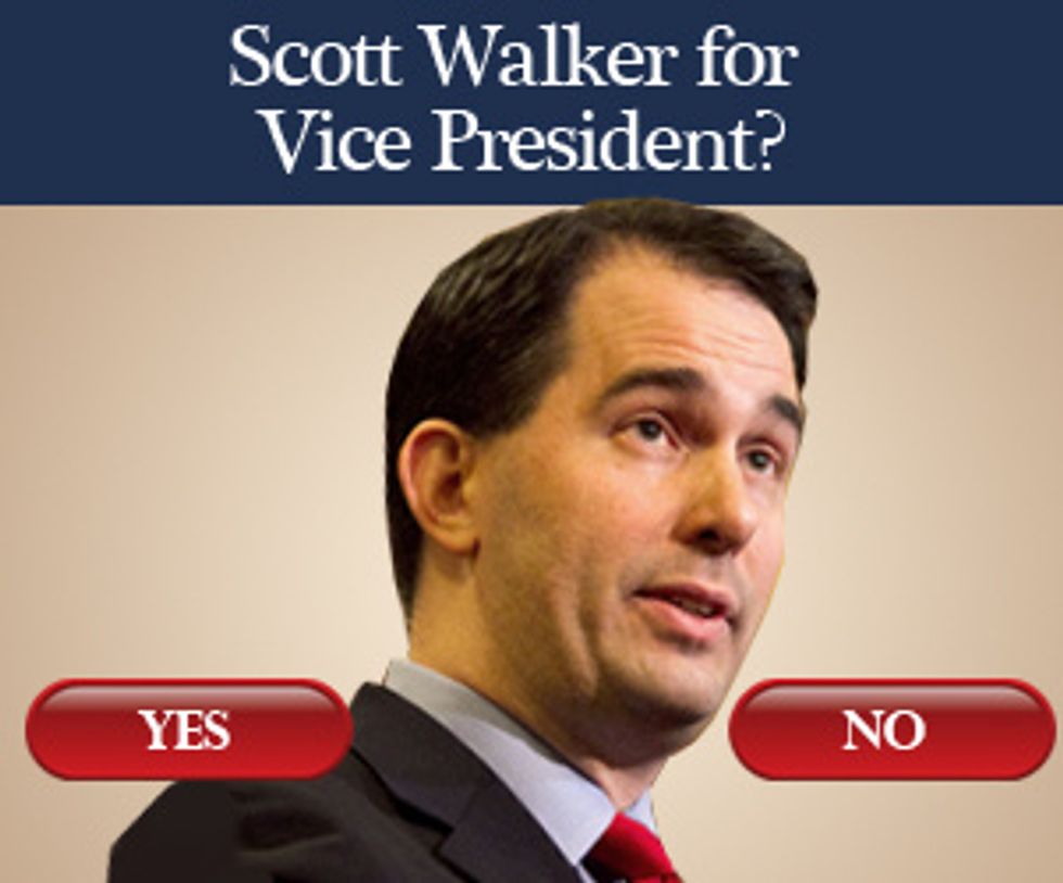 Scott Walker For Vice President?