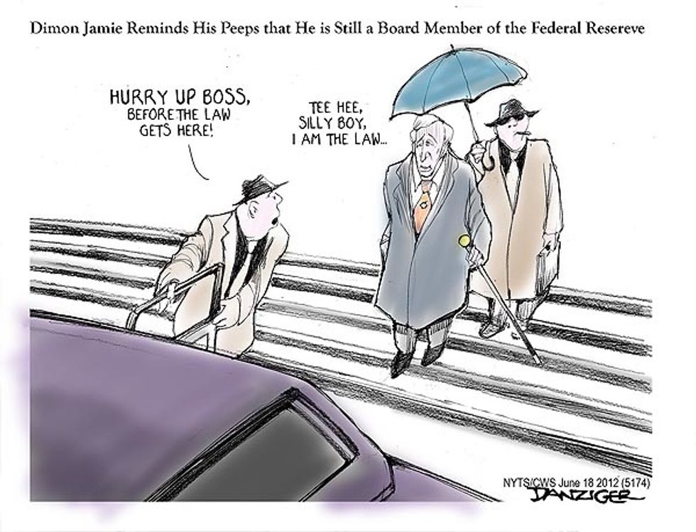 Jamie Dimon IS The Law