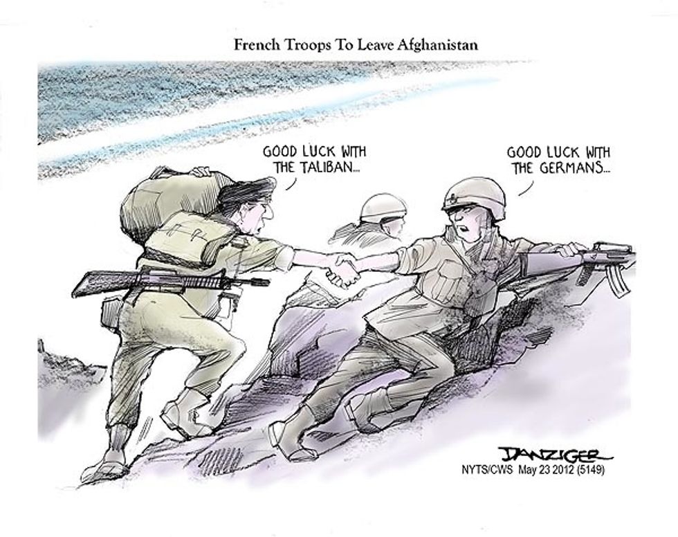 French Troops To Leave Afghanistan