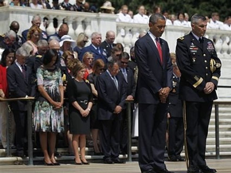WATCH: How Obama Memorialized The Troops