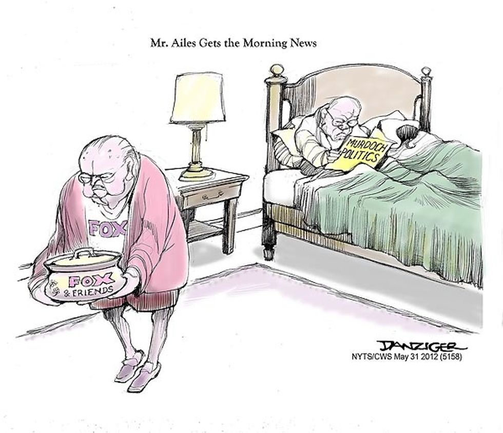 Mr. Ailes Gets The Morning News