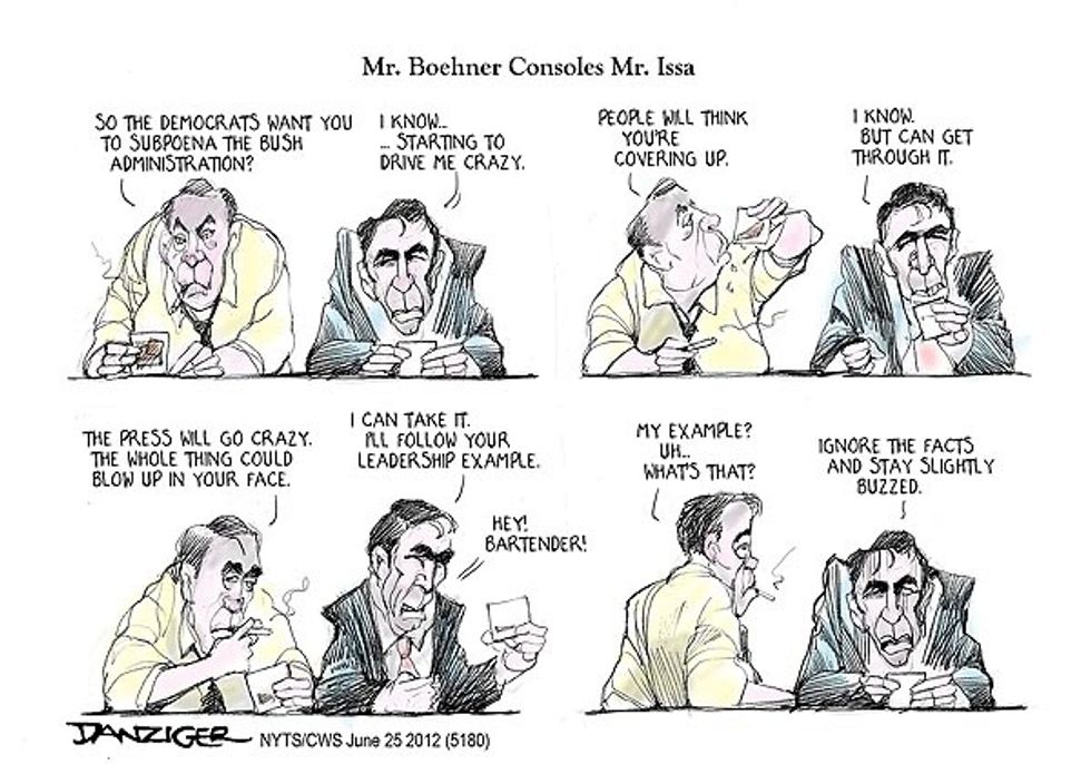 Mr. Boehner Consoles Mr. Issa