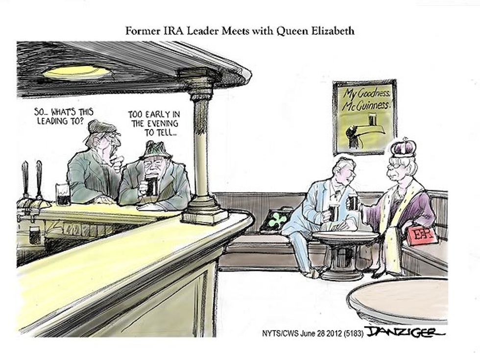 Former IRA Leader Meets With Queen Elizabeth