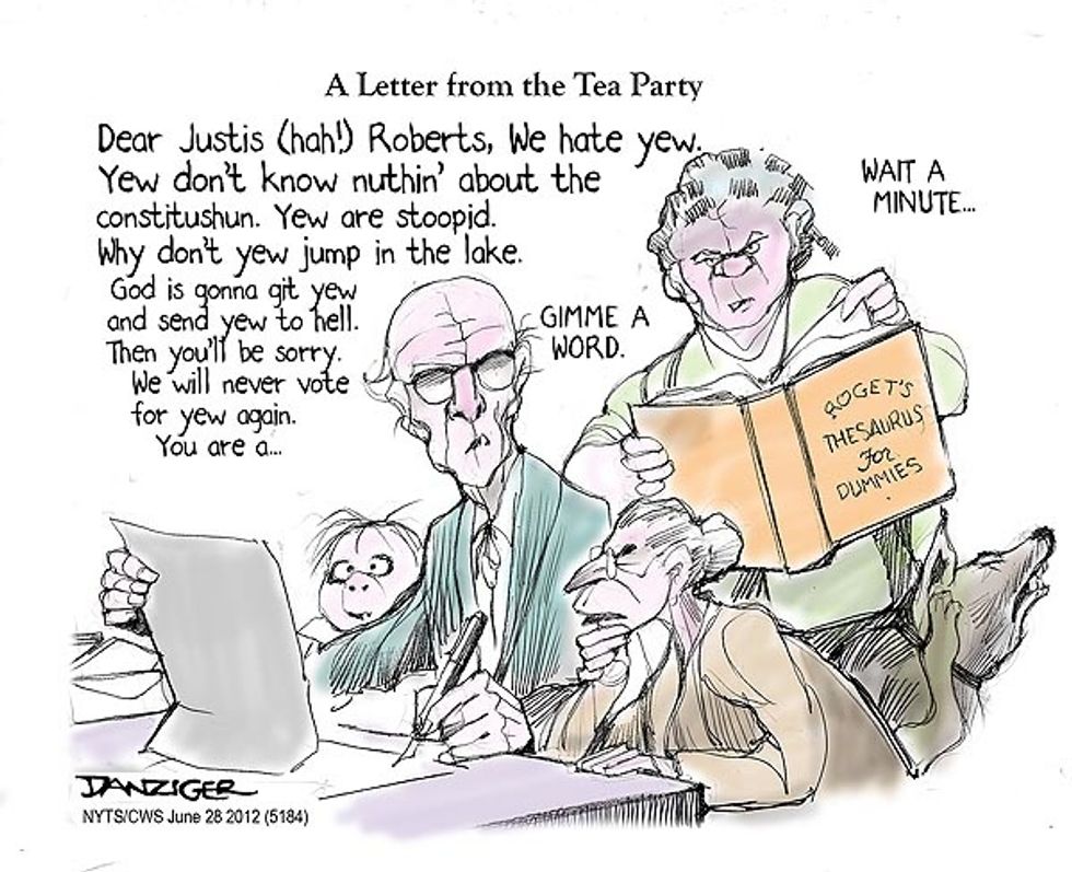 A Letter From The Tea Party