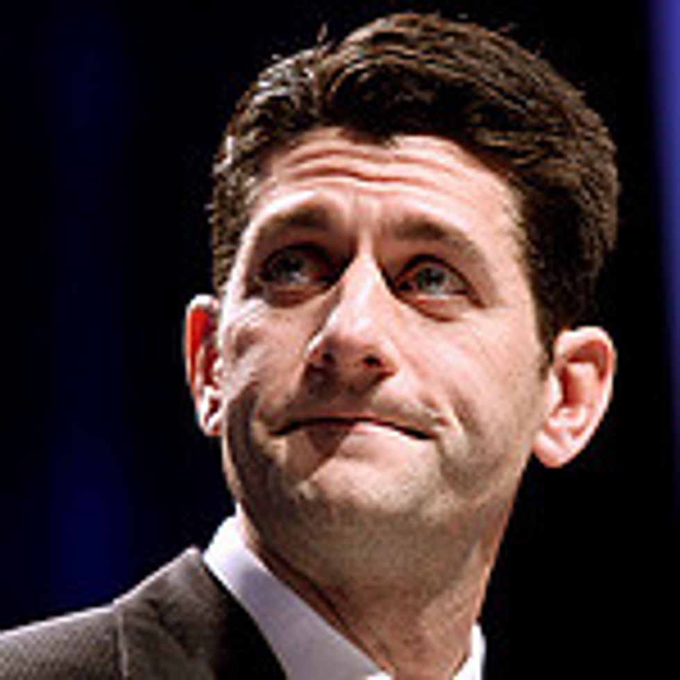 The Phony “Courage” Of Paul Ryan