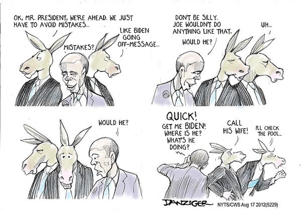 Joe Biden Goes Off Message
