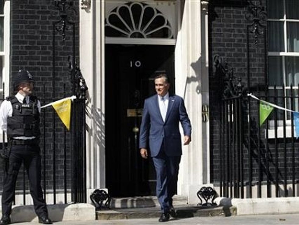 Romney Starts Foreign Policy Trip, Instantly Offends Britain