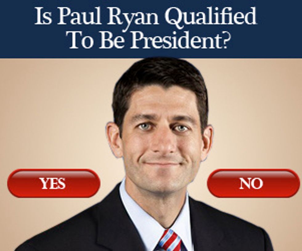 Is Paul Ryan Qualified To Be President?