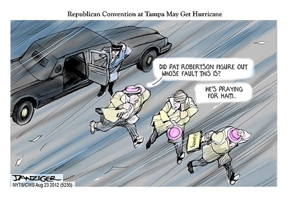 Republican Convention At Tampa May Get Hurricane