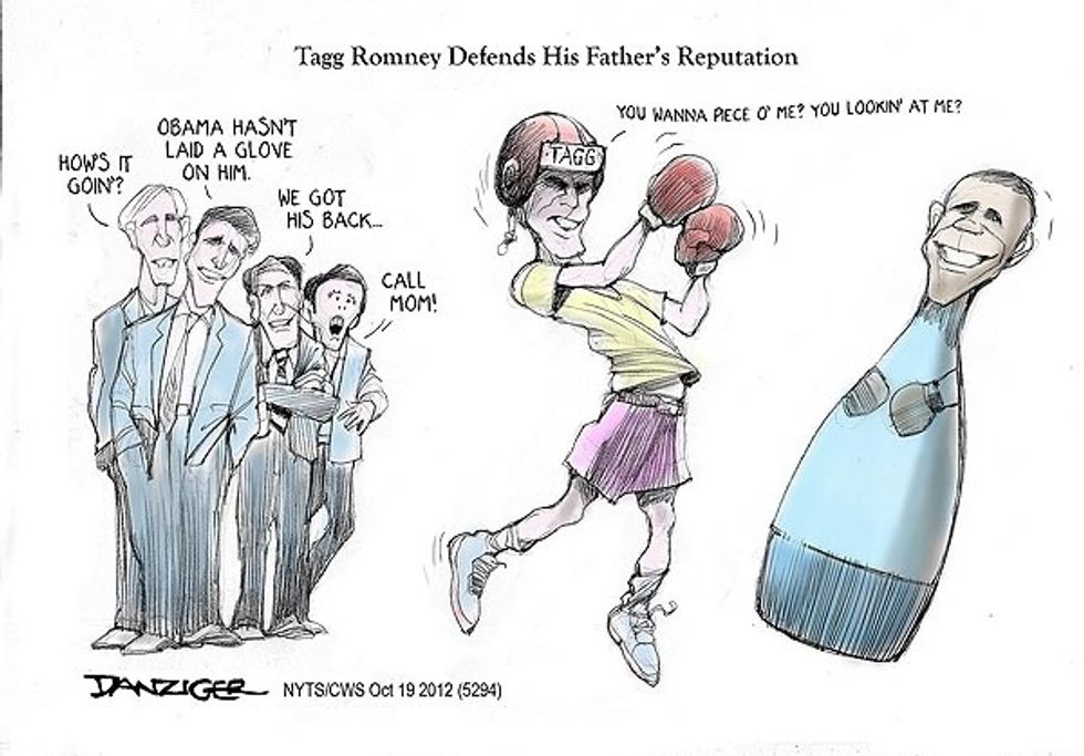 Tagg Romney Defends His Father’s Reputation