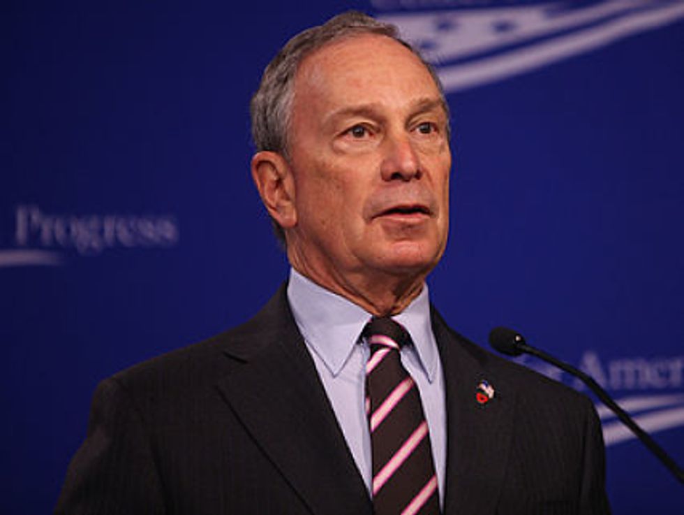 New York City Mayor Michael Bloomberg Endorses Obama