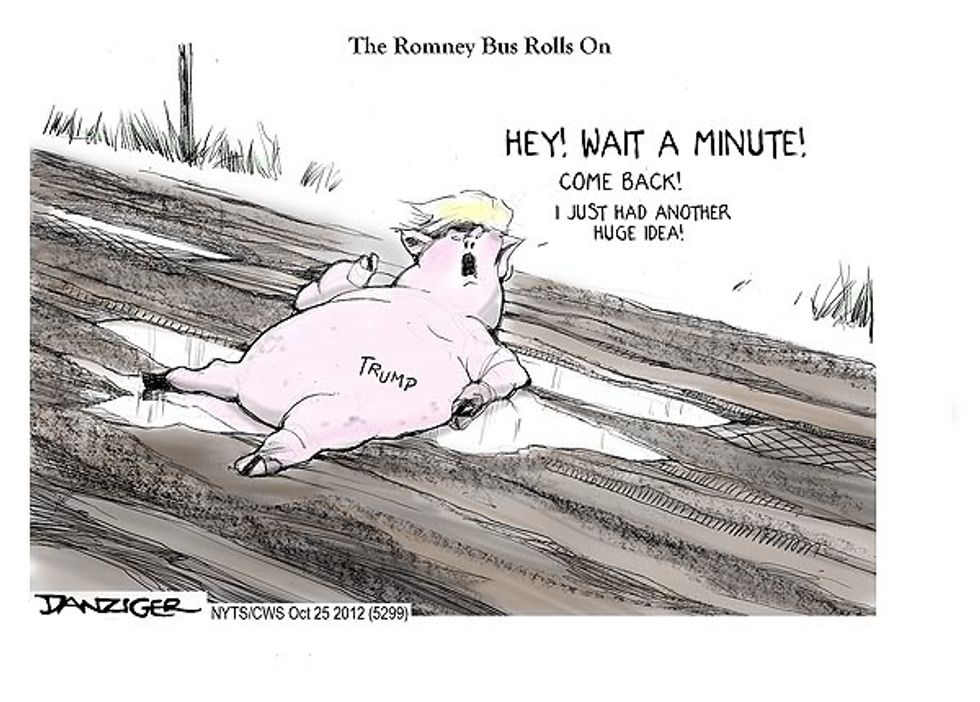 The Romney Bus Rolls On