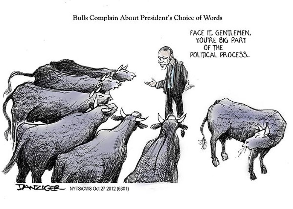 Bulls Complain About President Obama’s Choice Of Words