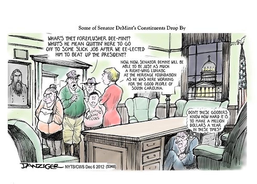 Some Of Senator DeMint’s Constituents Drop By