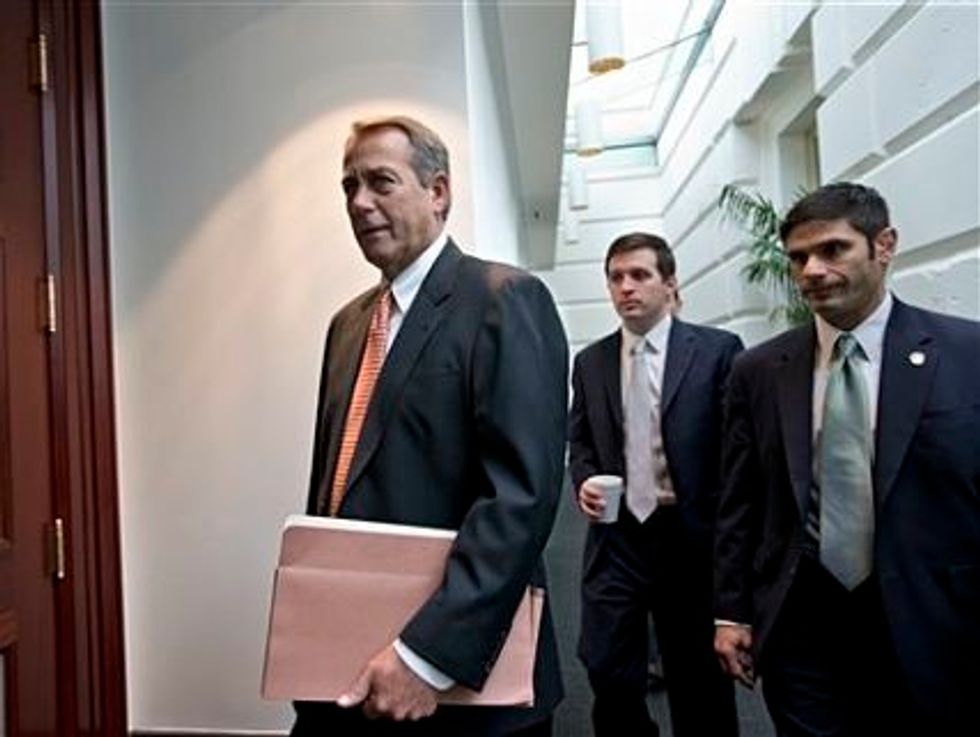 Boehner Warns GOP Not To Make Holiday Plans As ‘Fiscal Cliff’ Talks Stall