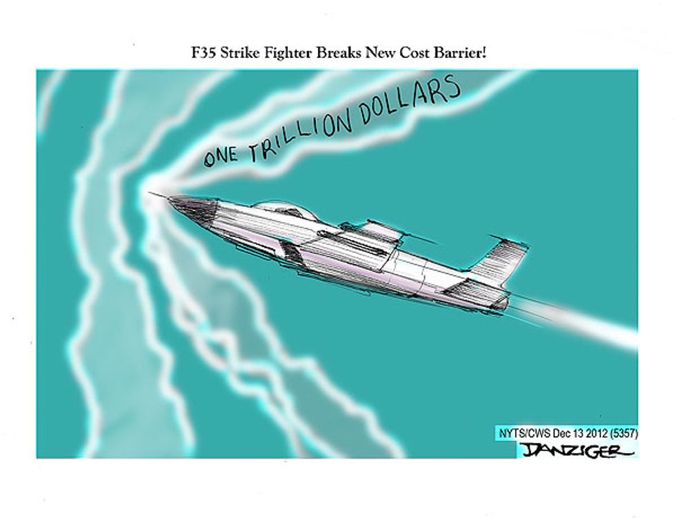 F35 Strike Fighter Breaks New Cost Barrier!
