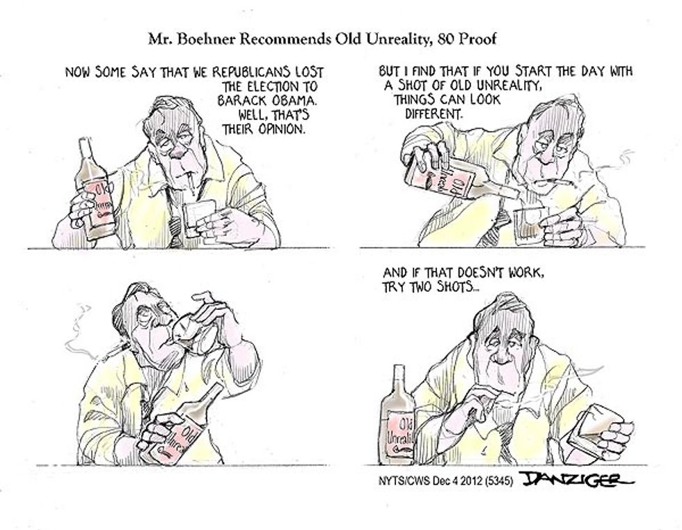 Mr. Boehner Recommends Old Unreality