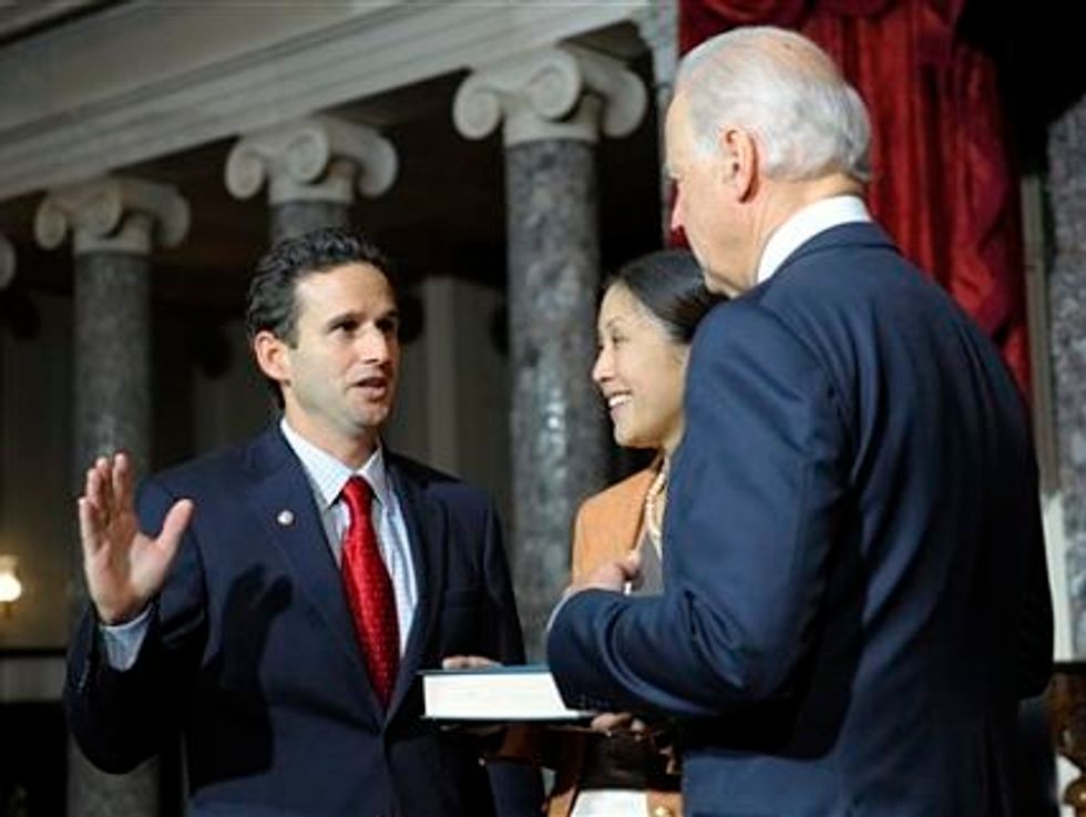 Brian Schatz Sworn In As Senator For Hawaii