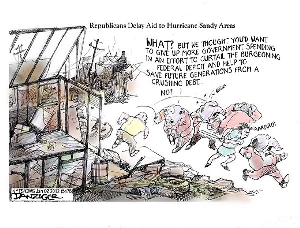 Republicans Delay Aid To Hurricane Sandy Areas