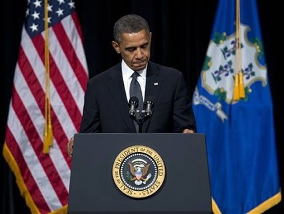 Obama In Newtown: ‘We Must Change’ [Video]
