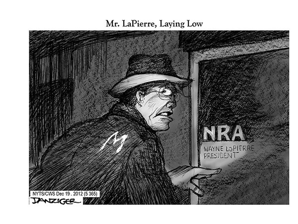 Mr. LaPierre, Laying Low