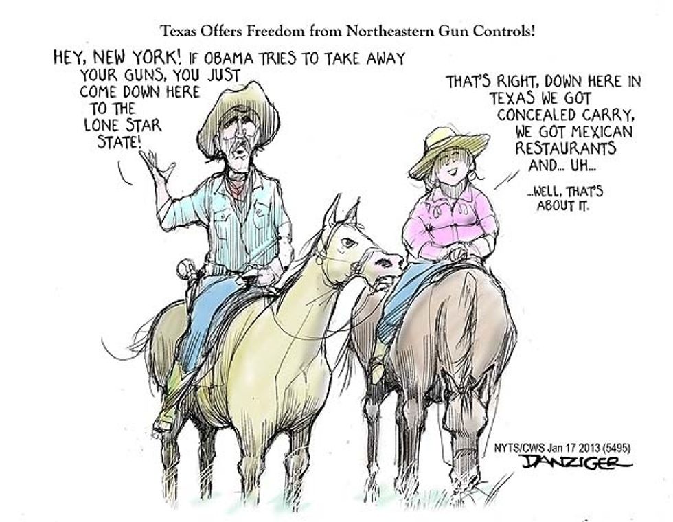 Texas Offers Freedom From Northeastern Gun Controls