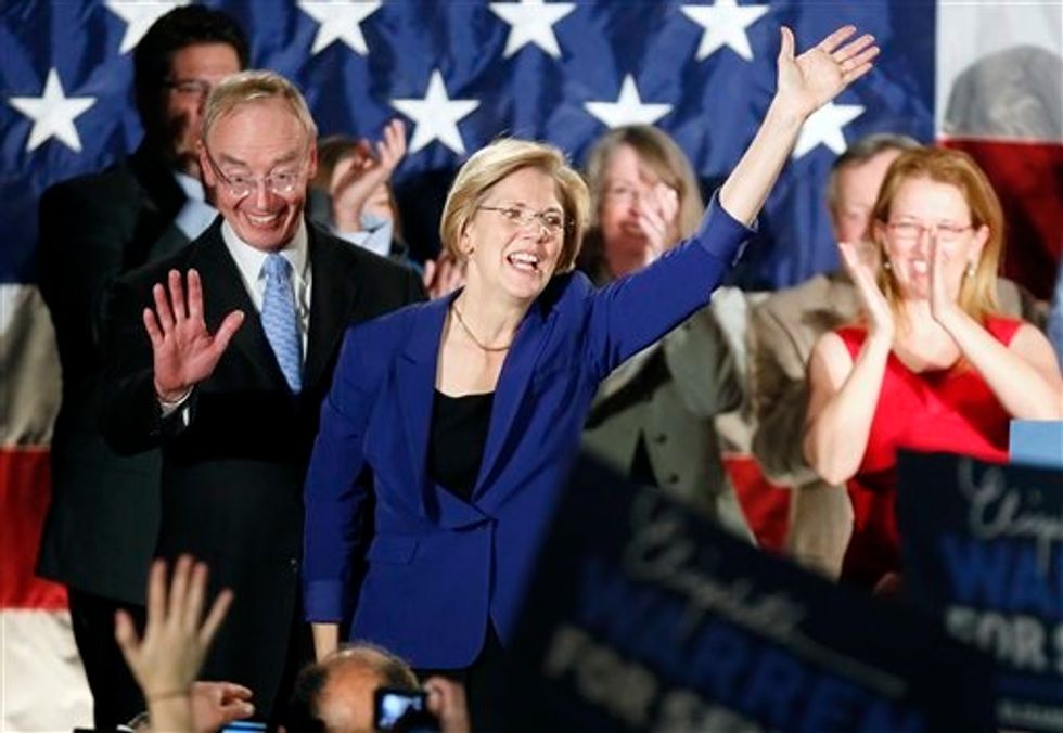 Elizabeth Warren Joins The Senate, Scott Brown Gets Ugly