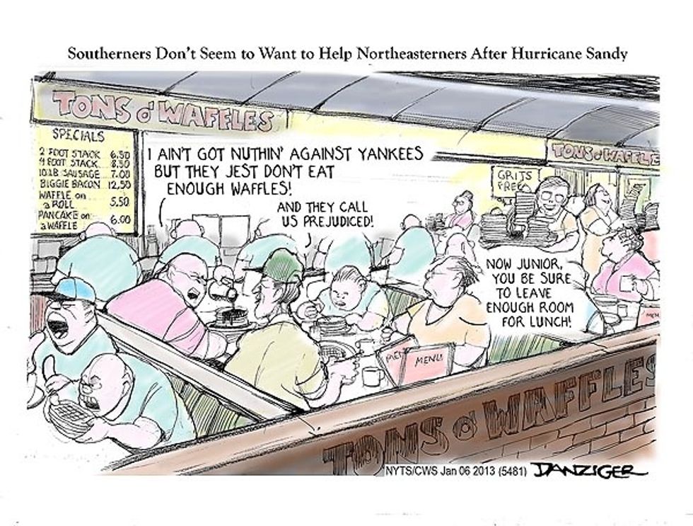 Southerners Don’t Seem To Want To Help The Northeast After Hurricane Sandy