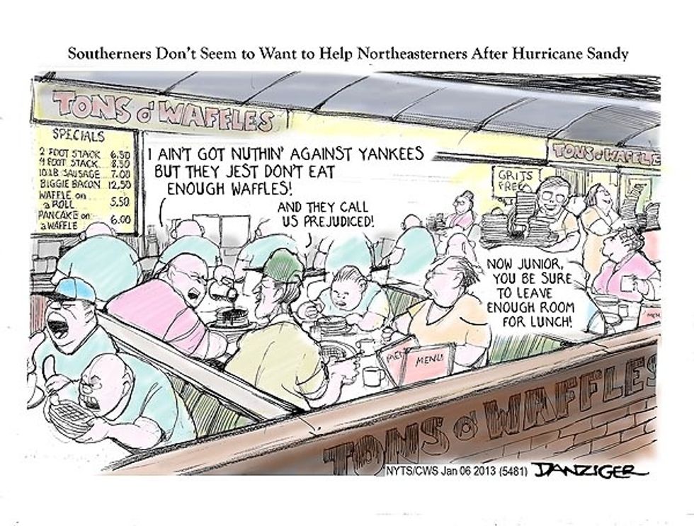 Southerners Don’t Seem To Want To Help The Northeast After Hurricane Sandy
