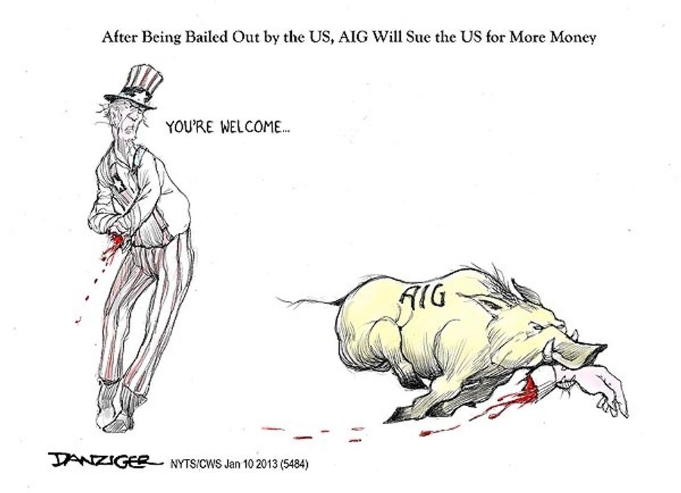 AIG Bites The Hand That Feeds It