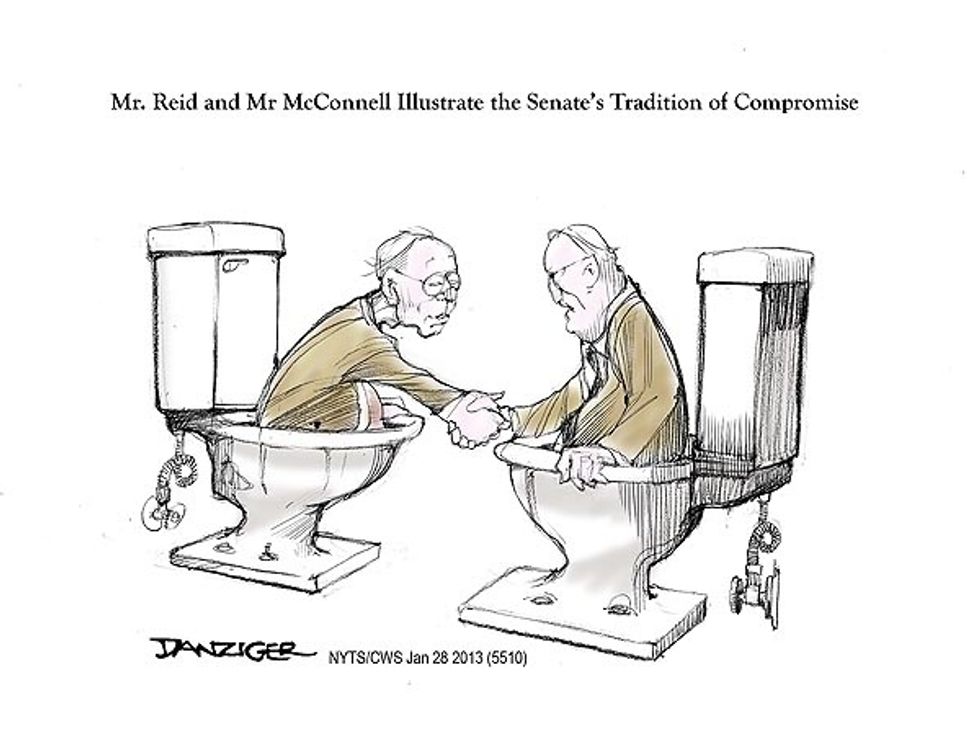 Senators Reid And McConnell Illustrate The Senate’s Tradition Of Compromise