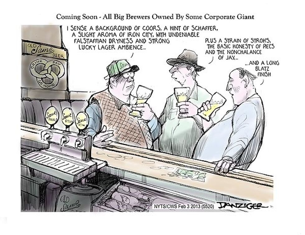 Coming Soon: All Big Brewers Owned By Some Corporate Giant