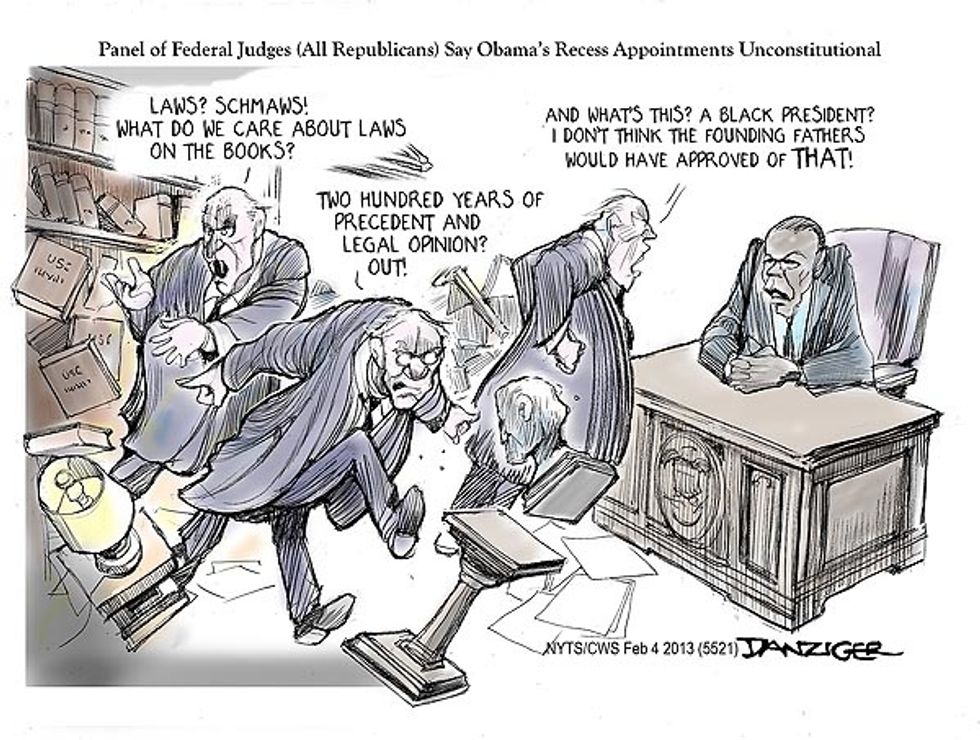Panel Of Federal Judges Rules Obama’s Recess Appointments Unconstitutional