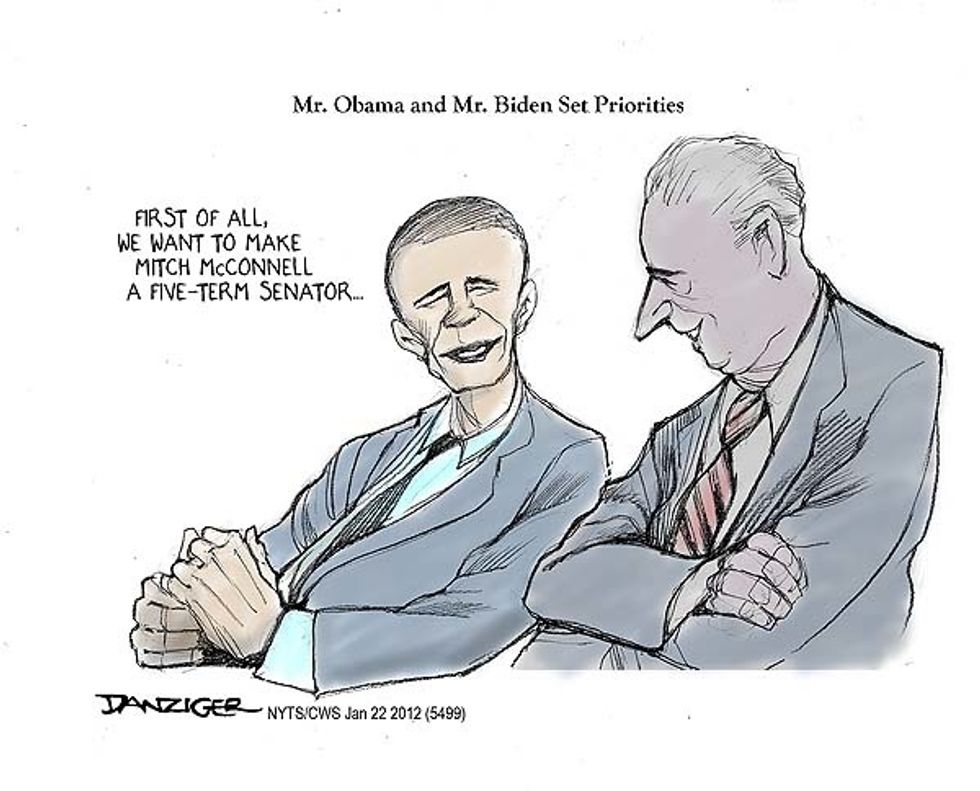 Mr. Obama And Mr. Biden Set Priorities