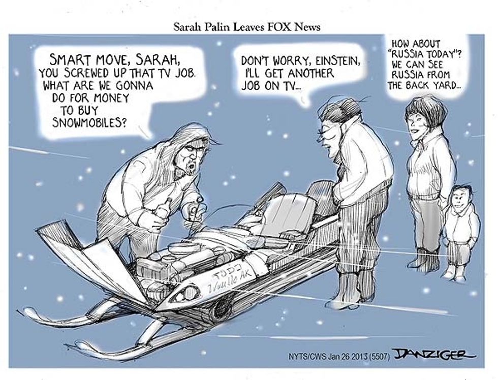 Sarah Palin Leaves Fox News