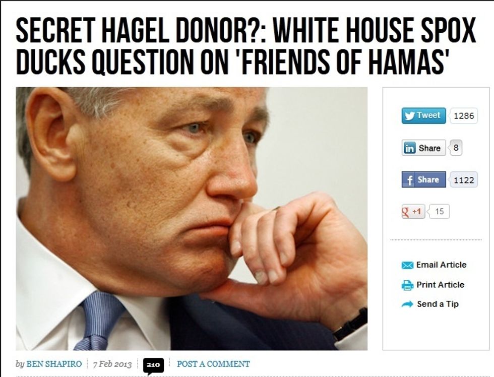 Is This How Breitbart Got The ‘Friends Of Hamas’ Scoop?