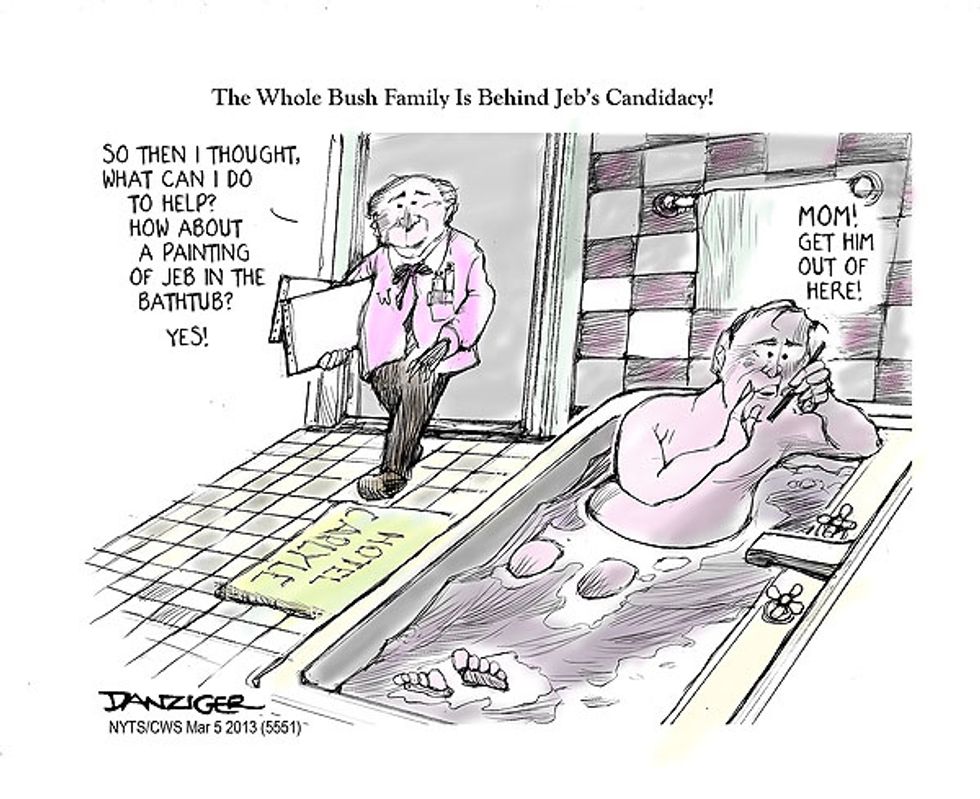 The Whole Bush Family Is Behind Jeb’s Candidacy!