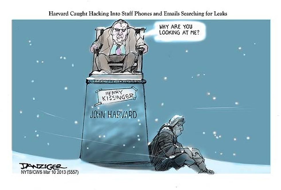 Harvard Caught Hacking Into Staff Phones