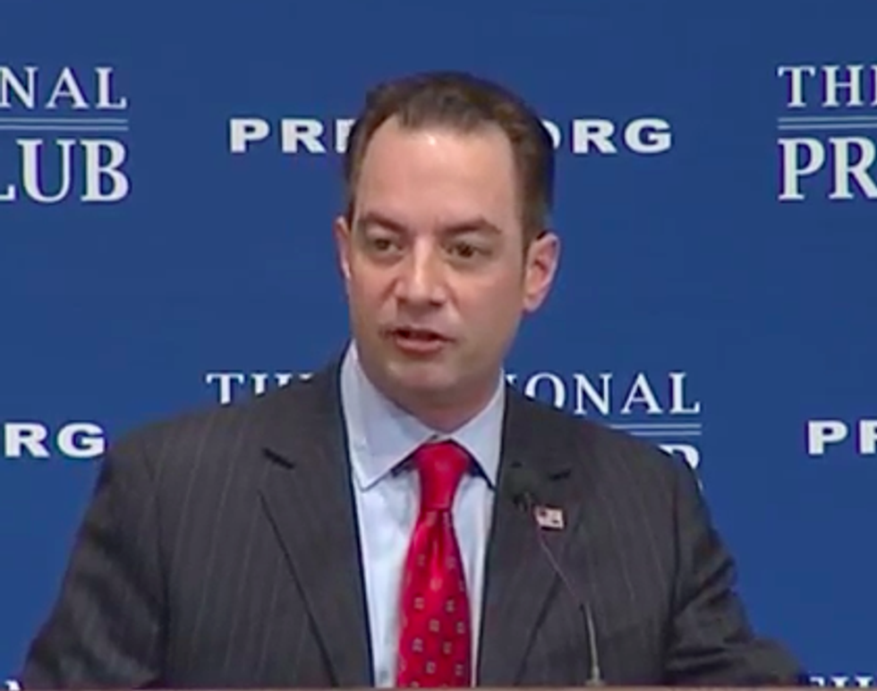 LOL Of The Week: RNC Chair Priebus Still Blames The Black Guy